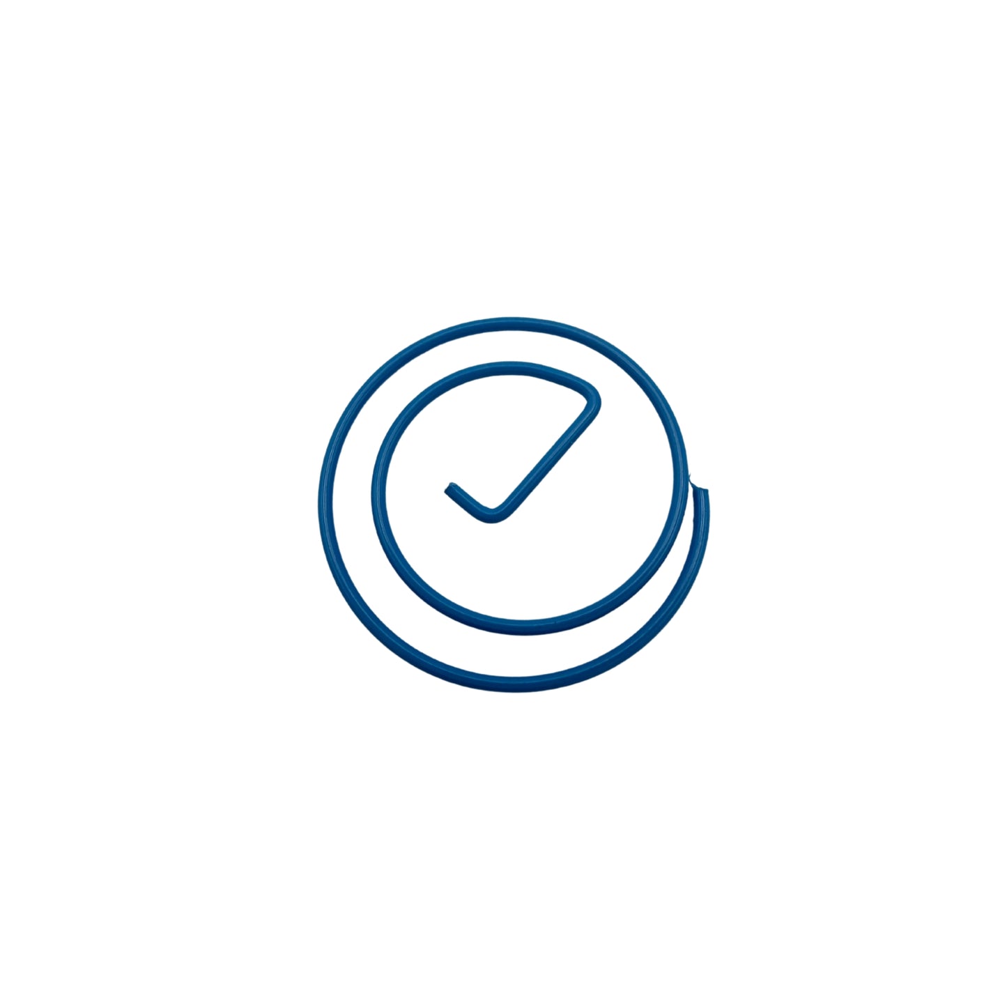 Check Mark Paper Clips – 50 Pack | Zolorboard | Cute Spiral Paper Clips for Productivity & Planning | 7 Colors: Red, Hot Pink, Berry Purple, Sky Blue, Go Green, Navy, Gold