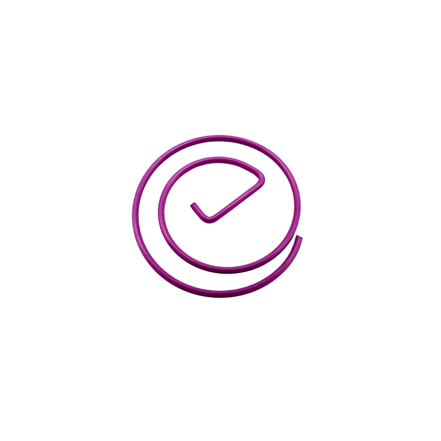 Check Mark Paper Clips – 50 Pack | Zolorboard | Cute Spiral Paper Clips for Productivity & Planning | 7 Colors: Red, Hot Pink, Berry Purple, Sky Blue, Go Green, Navy, Gold